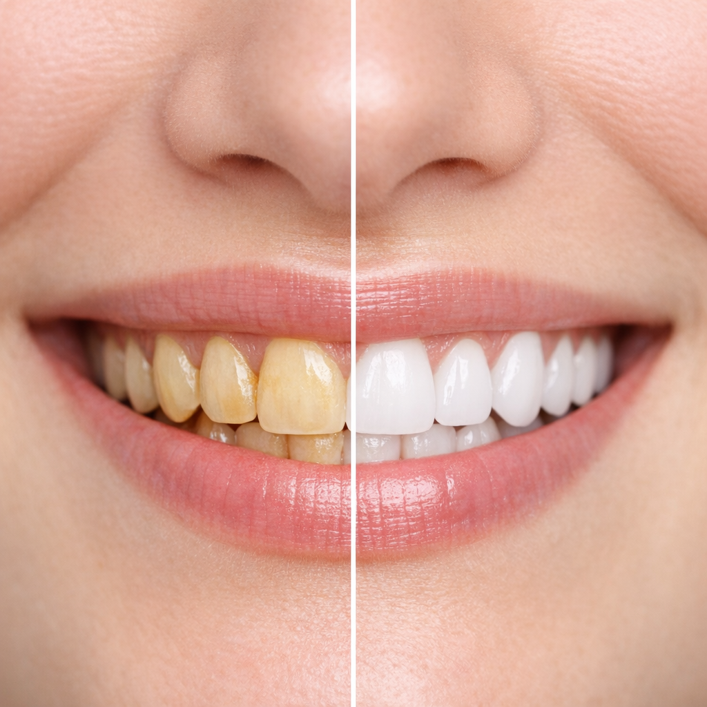 Caso estetica dentale - Sbiancamento