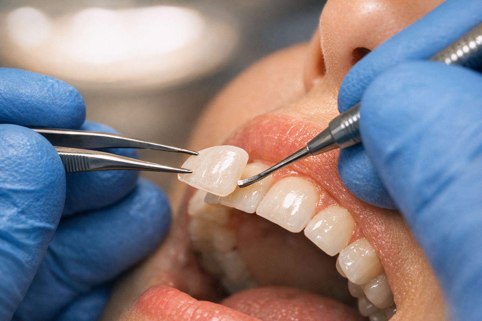 Trattamento faccette dentali in studio